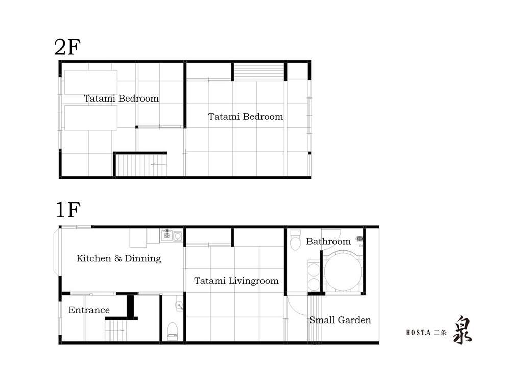 Villa Hosta Nijo Sen Kyōto Exterior foto